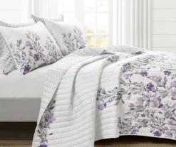 Lush Decor Tanisha Floral Reversible 5-Piece Quilt Set -Home Sale Store 810596054 1