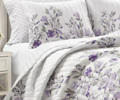 Lush Decor Tanisha Floral Reversible 5-Piece Quilt Set -Home Sale Store 810596054 2