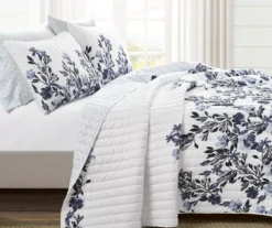 Lush Decor Tanisha Floral Reversible 5-Piece Quilt Set -Home Sale Store 810596057 1
