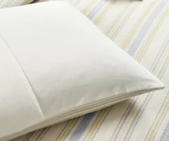 Lush Decor Solange Yellow & Gray Stripe Cotton Quilted Coverlet Set -Home Sale Store 810596088 5