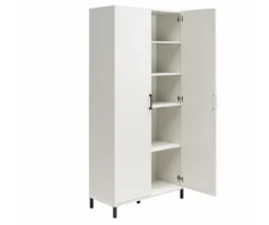 Evolution Vantage White 2-Door Storage Cabinet 8 Evolution Vantage White 2-Door Storage Cabinet -Home Sale Store 810597744 2