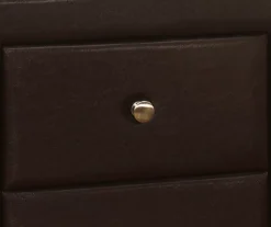 Monarch Faux Leather Nightstand -Home Sale Store 810598393 A8