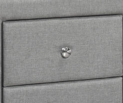 Monarch Linen Upholstered Nightstand 14 Monarch Linen Upholstered Nightstand -Home Sale Store 810598500 A8