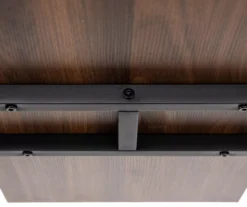 Walnut Modern A-Frame 4-Shelf Bookcase 11 Walnut Modern A-Frame 4-Shelf Bookcase -Home Sale Store 810598942 A0 5