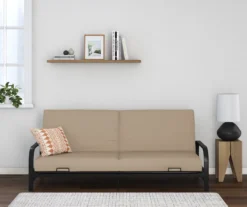 DHP Elbern Black Metal Futon With Cover -Home Sale Store 810599700 B0 01