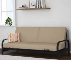 DHP Elbern Black Metal Futon With Cover -Home Sale Store 810599700 B0 02