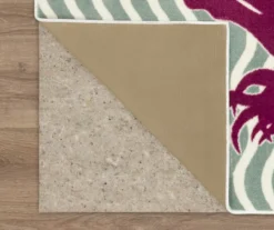 Majestic Unicorn Green & Purple Wavy Stripe Area Rug, (5' X 8') -Home Sale Store 810599747 A8 2