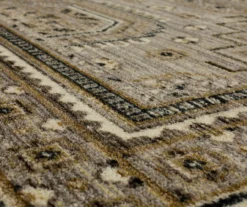 Gaston Brown & Gray Geometric Area Rug, (7.5' X 10') -Home Sale Store 810600384 A8 3