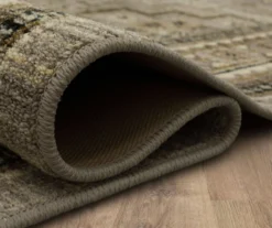 Gaston Brown & Gray Geometric Area Rug, (7.5' X 10') -Home Sale Store 810600384 A8 5