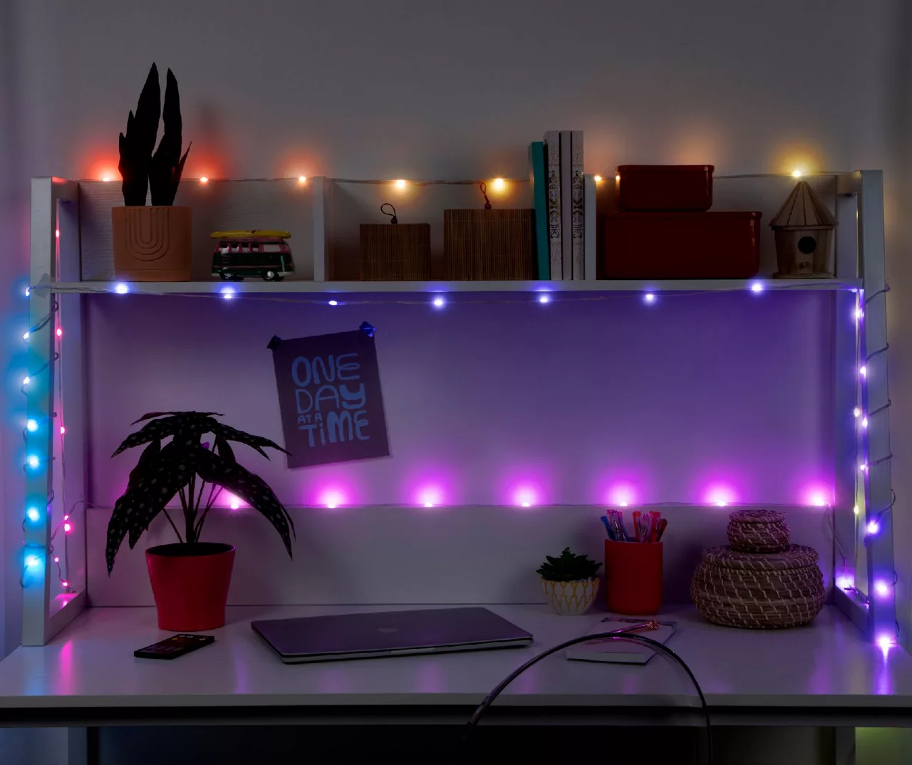 32.8' Multi-Color Color Flow Sound-Reactive LED Strip 3 32.8' Multi-Color Color Flow Sound-Reactive LED Strip - Image 3