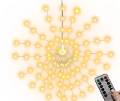 Warm White 100-LED 16" Indoor/Outdoor Fireworks Light