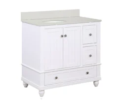 DHP Atwater Living Jazmyn Bathroom Vanity With White Sink -Home Sale Store 810610488 A0 1
