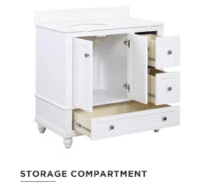 DHP Atwater Living Jazmyn Bathroom Vanity With White Sink -Home Sale Store 810610488 A0 2