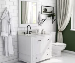 DHP Atwater Living Jazmyn Bathroom Vanity With White Sink -Home Sale Store 810610488 B0 2