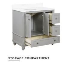 DHP Atwater Living Jazmyn Bathroom Vanity With White Sink -Home Sale Store 810610489 A0 2