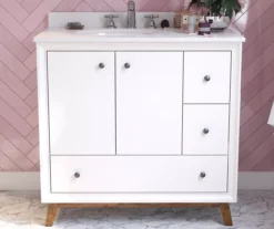 DHP Atwater Living Delias Bathroom Vanity With White Sink -Home Sale Store 810610514 B0 1