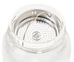 Frosted Glass Water Bottle, 33 Oz. -Home Sale Store 810610537 A4 2