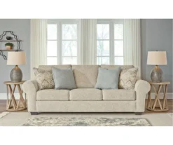 Haisley Ivory Queen Sleeper Sofa -Home Sale Store 810612307 3