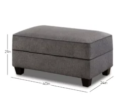 Tripoli Slate Storage Ottoman 11 Tripoli Slate Storage Ottoman -Home Sale Store 810616883 A0 4