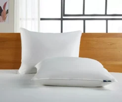 Serta White Medium-Firm Cotton-Down Pillow, 2-Pack 8 Serta White Medium-Firm Cotton-Down Pillow, 2-Pack -Home Sale Store 810617375 A8 2