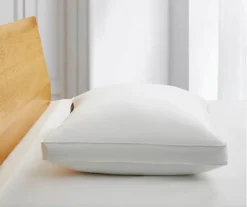 Serta White 300-Thread Count Cotton-Down Pillow -Home Sale Store 810617379 A8 2