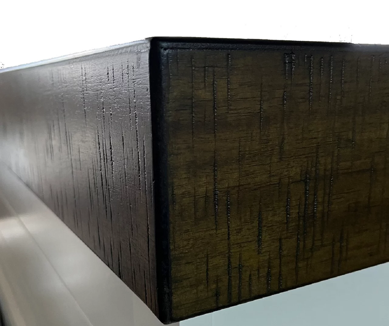 62" White Shiplap Grand Electric Fireplace 5 62" White Shiplap Grand Electric Fireplace - Image 5