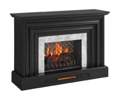 53.5" Black Petite Grand Electric Fireplace Console 17 53.5" Black Petite Grand Electric Fireplace Console -Home Sale Store 810617767 A0 2