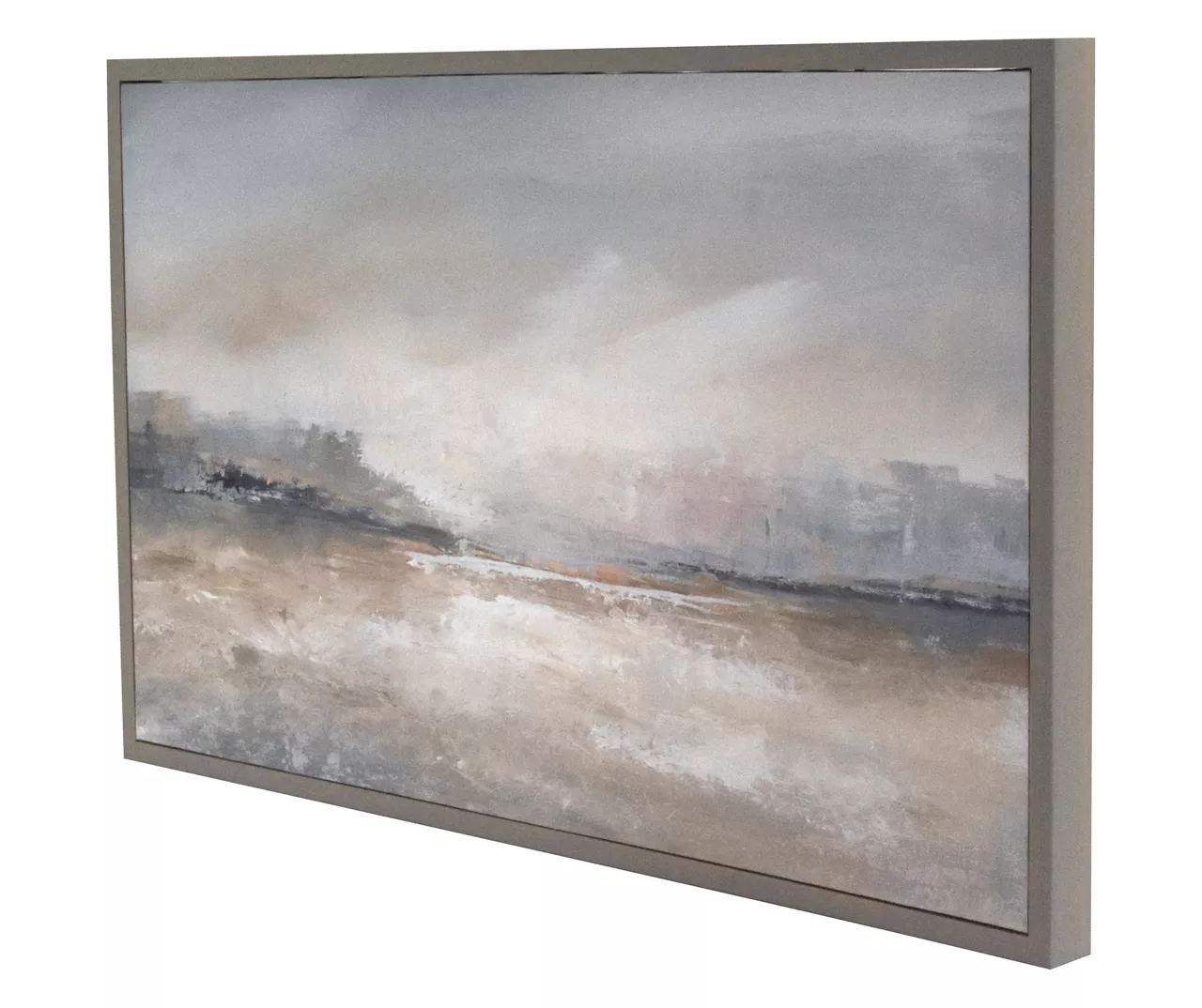 Horizon Haze Framed Art Canvas, (16" X 26") 2 Horizon Haze Framed Art Canvas, (16" X 26") - Image 2