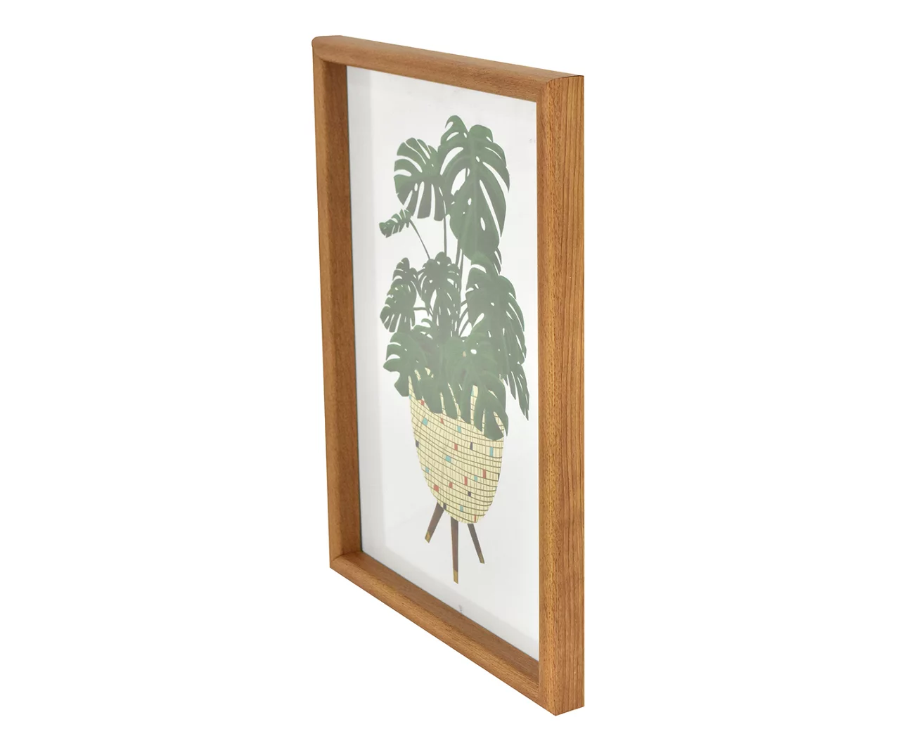 Monstera In Planter Framed Art, (12" X 16") 2 Monstera In Planter Framed Art, (12" X 16") - Image 2