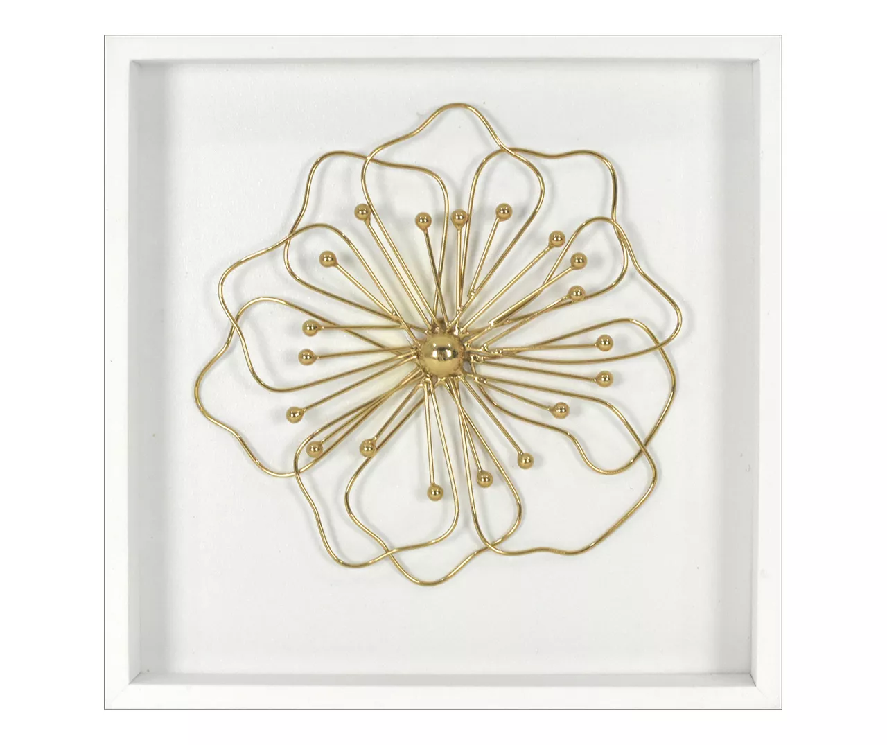 Gold Metal Shadowbox Wall Decor 1 Gold Metal Shadowbox Wall Decor