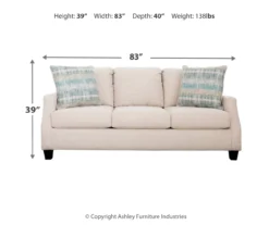 Cullendale Sandstone Cream Sofa -Home Sale Store 810669843 A0 3