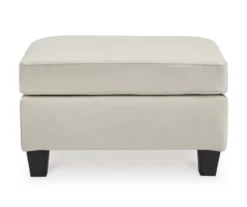 Signature Design By Ashley Genoa Leather Ottoman -Home Sale Store 810697951 A0 3