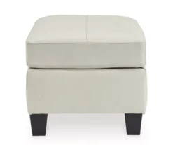 Signature Design By Ashley Genoa Leather Ottoman -Home Sale Store 810697951 A0 4