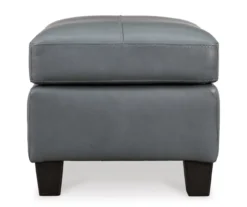 Signature Design By Ashley Genoa Leather Ottoman -Home Sale Store 810697957 A0 4
