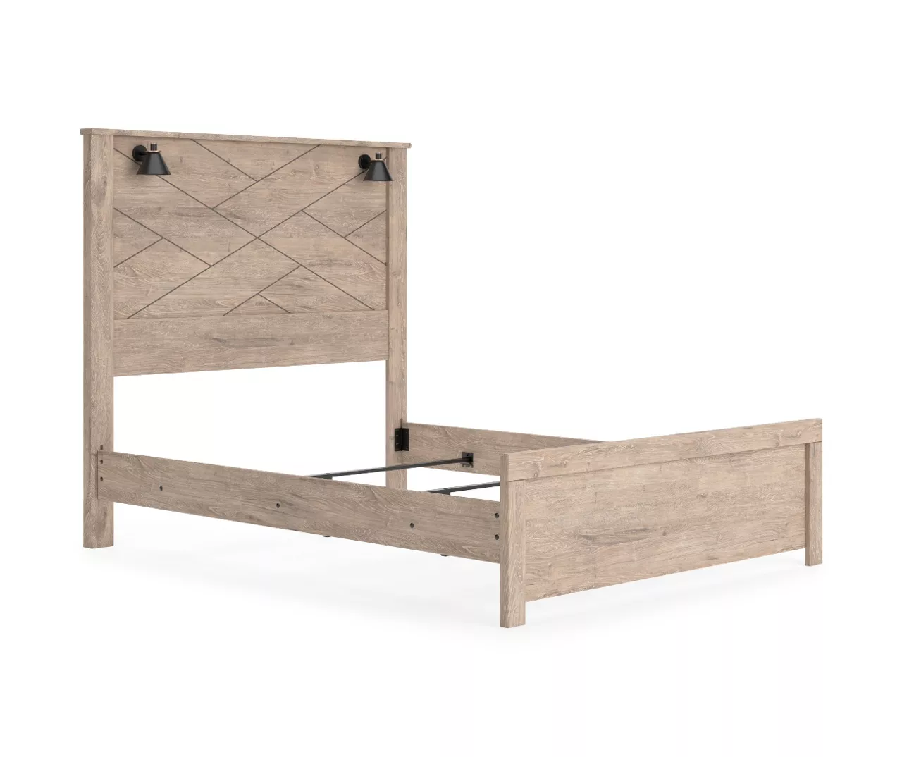 Signature Design By Ashley Senniberg Queen Bed With Sconce Lights 1 Signature Design By Ashley Senniberg Queen Bed With Sconce Lights