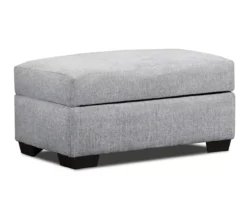 Broyhill Parkdale Dove Sectional & Ottoman Set -Home Sale Store combo960002 2